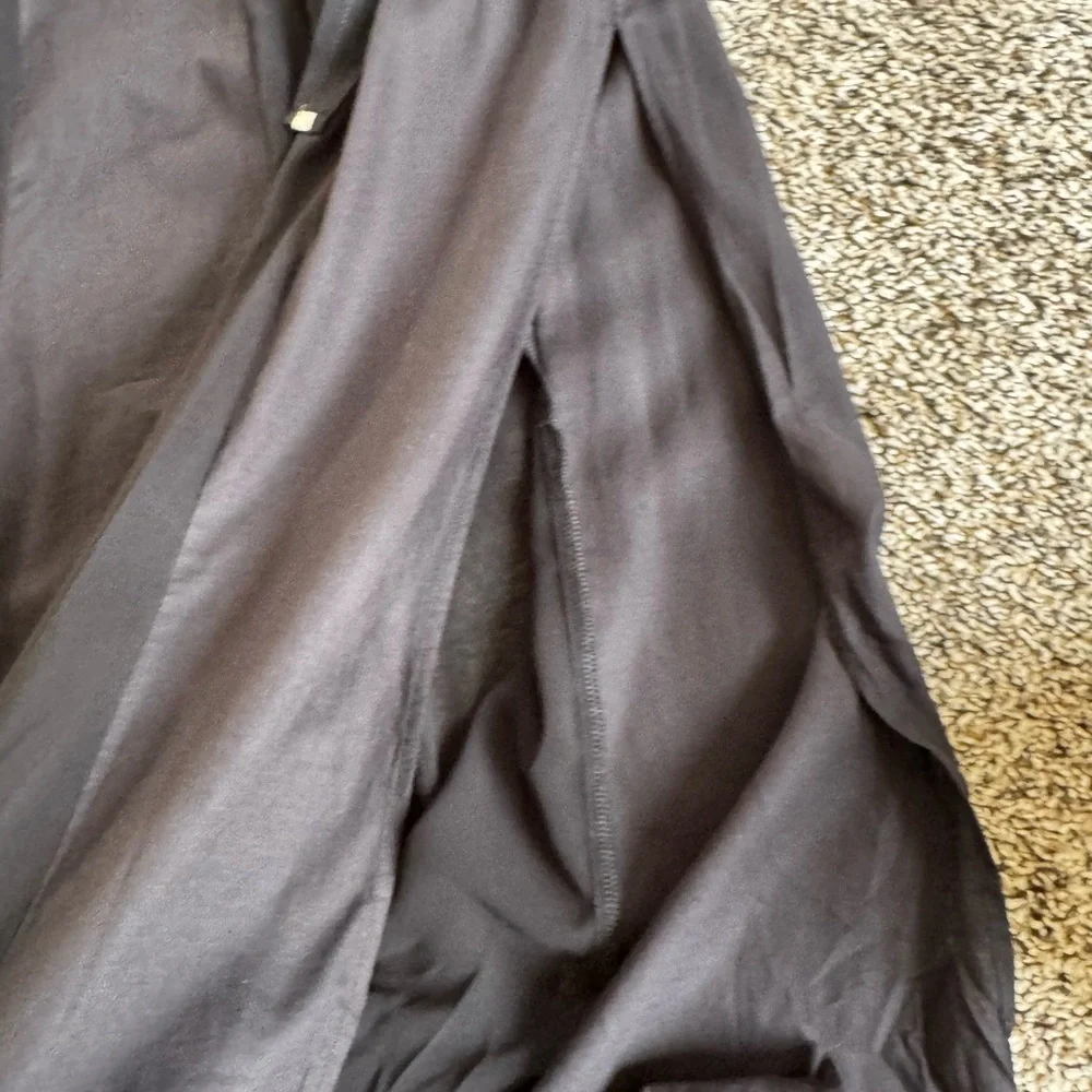 Miilla Clothing Black Maxi Skirt with Flowing Panels